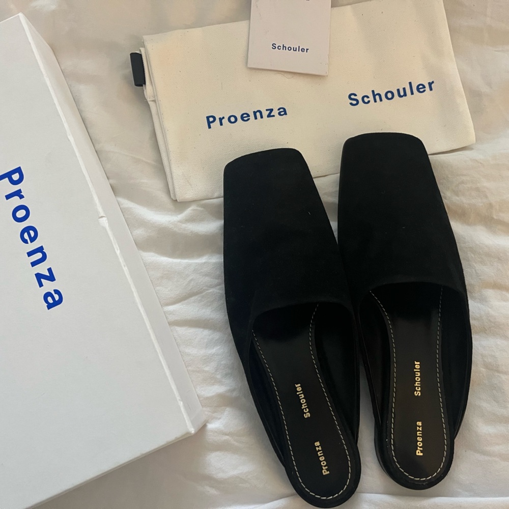 NWT Proenza Schouler Leather Slides